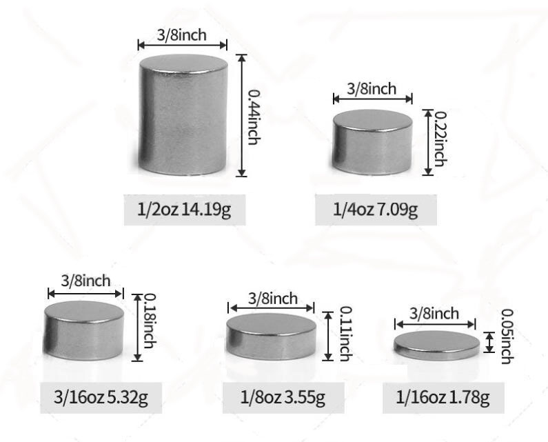 tungsten weight وزن التنغستن