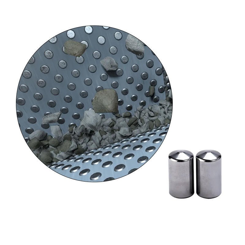 مبدأ العمل في Tungsten Carbide HPGR STURSS