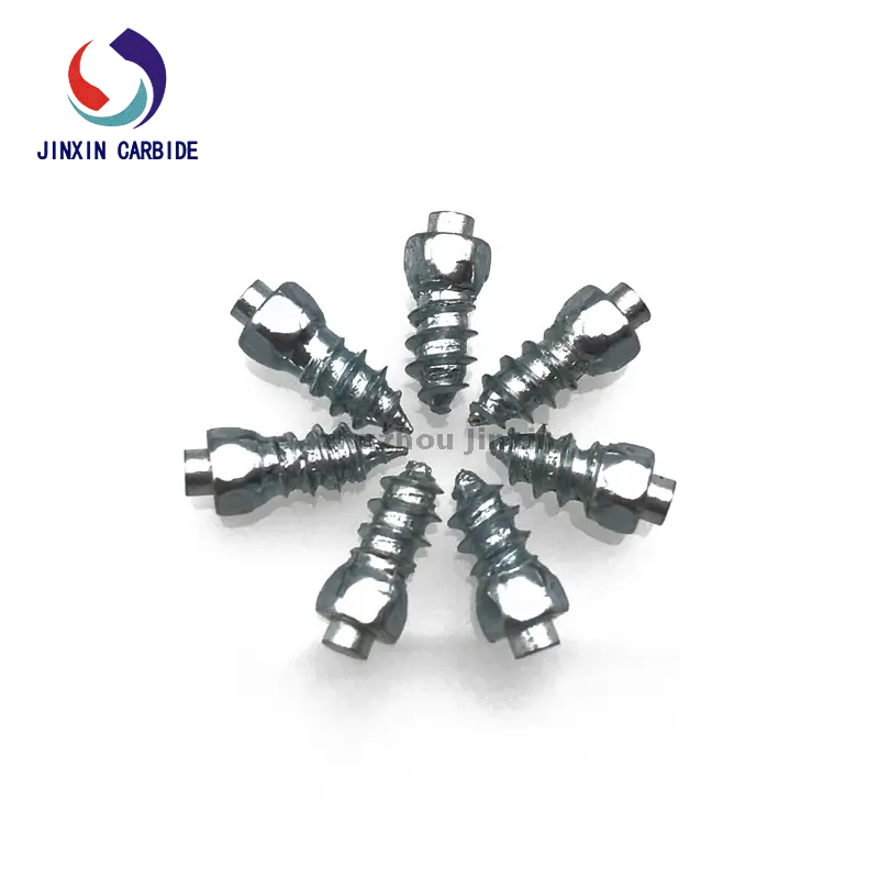 ترصيع الإطارات المضادة للانزلاق المسمار الثلج المسامير JX4 * 4-H9 لإطارات الدراجة